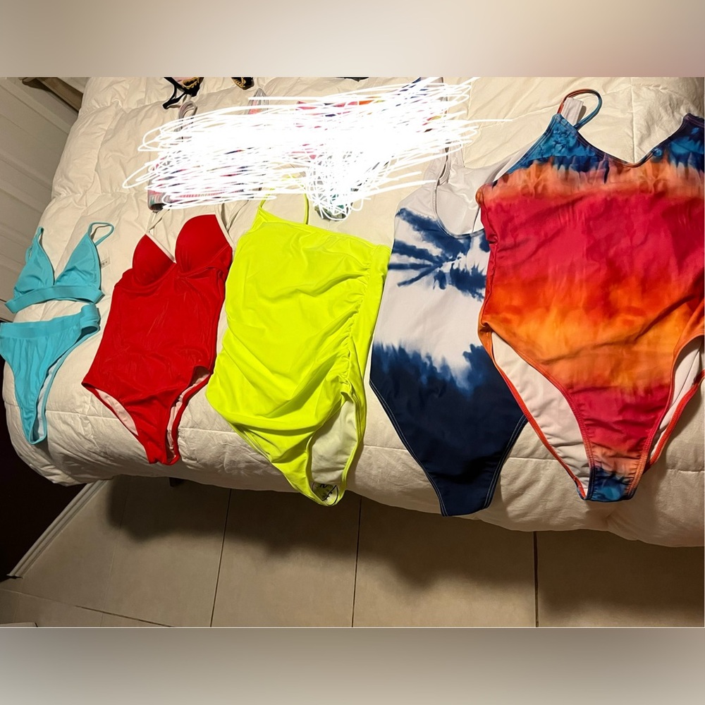 Bundle of 7 swimsuits